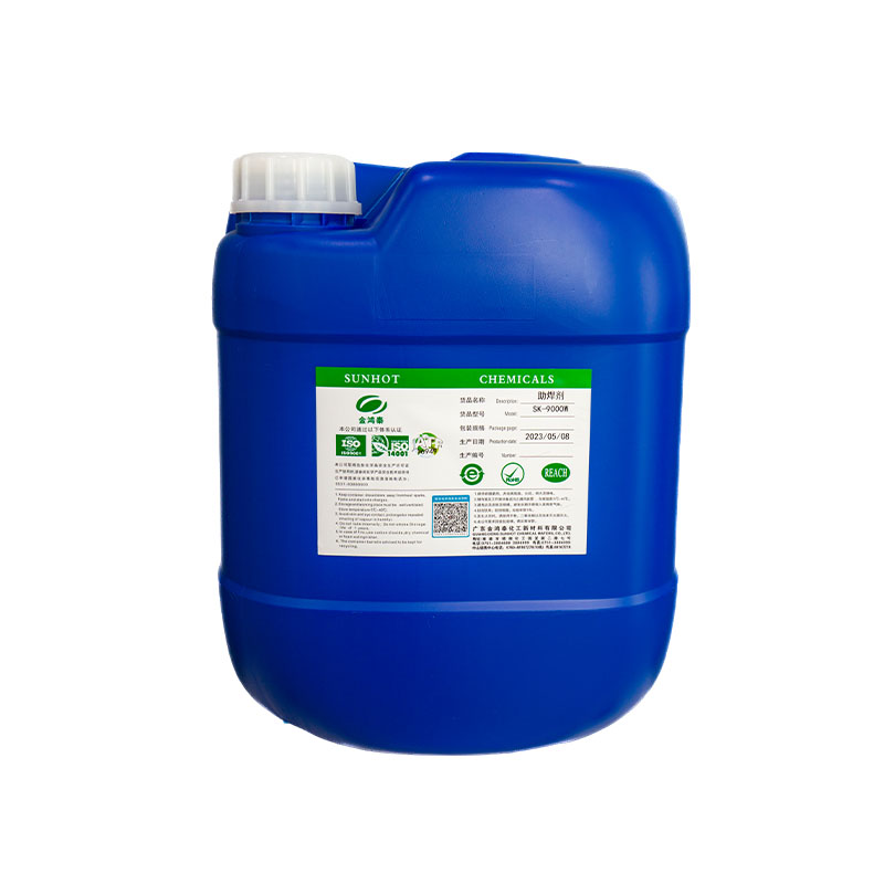 How does no-clean flux ensure that the surface of the circuit board is clean and free of residue after welding?