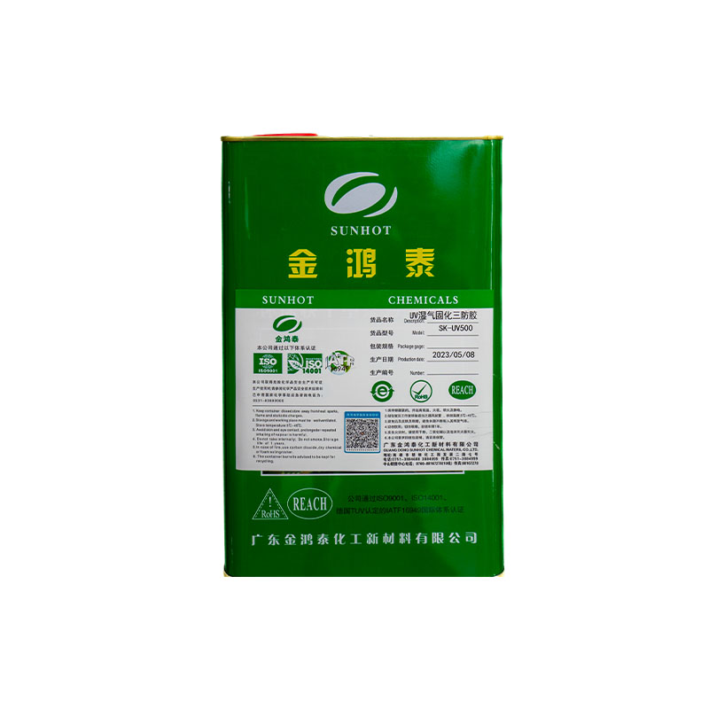 How does UV three anti-glue help improve the reliability and stability of electronic products?